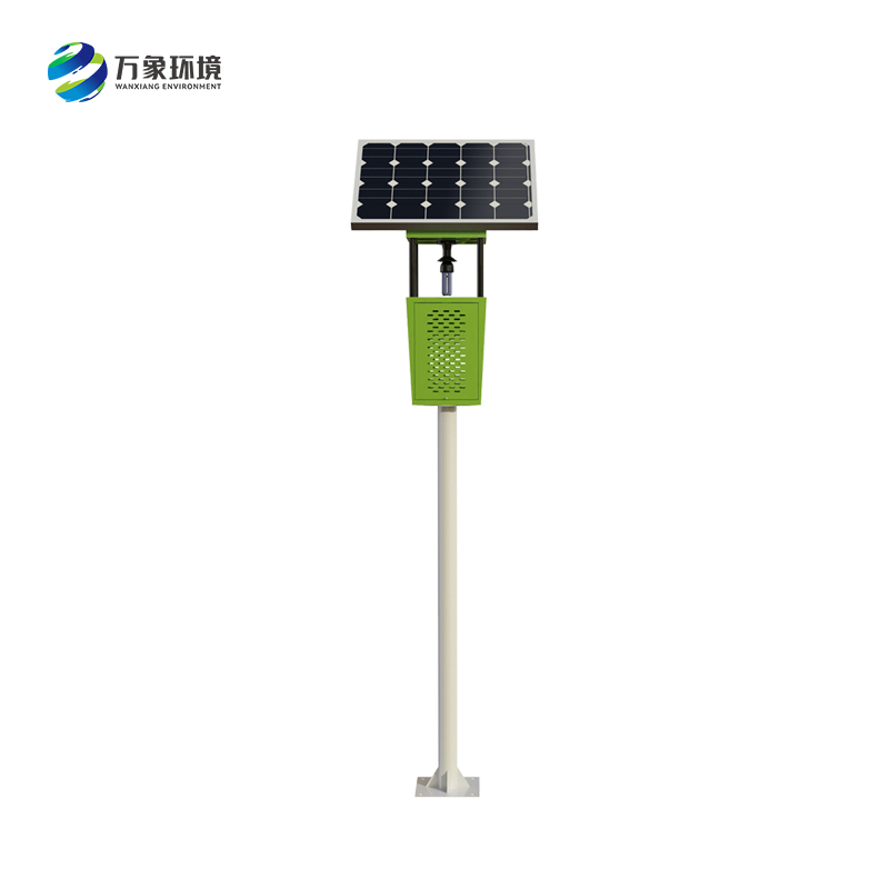 茶園殺蟲燈利用風吸式原理